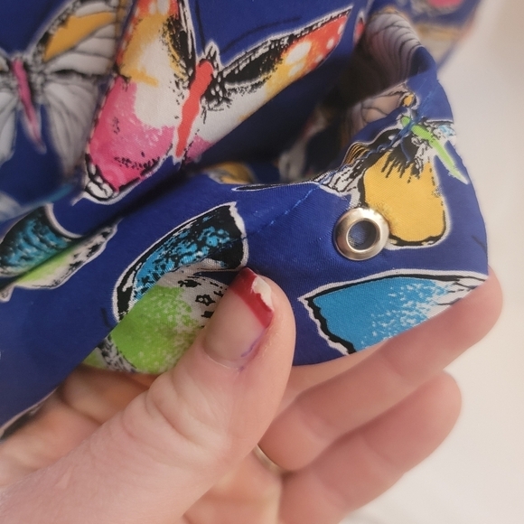 VNTG Butterfly Wind Breaker Hoody w/ Pockets! size XXL - Picture 8 of 11